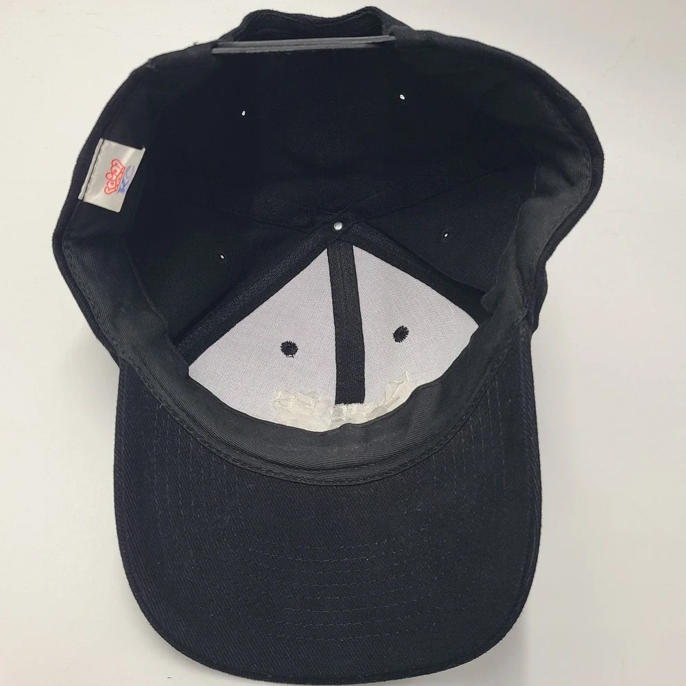 Vintage Kung Fu Fighters Hat Snapback Black White Martial Arts Casual Cotton Men